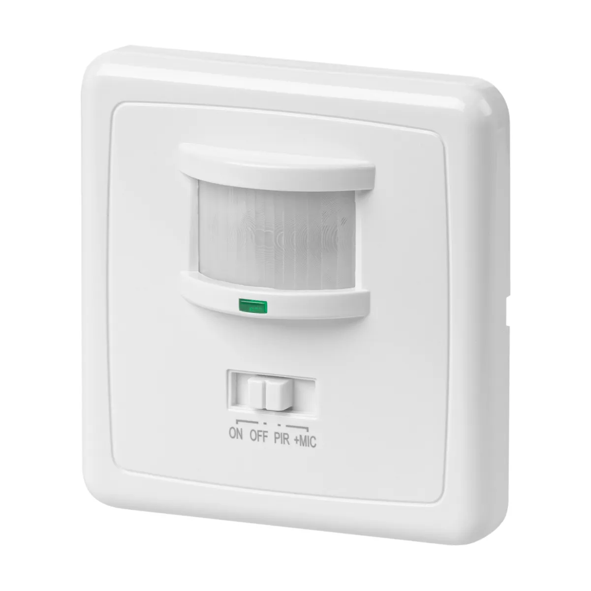 Senzor de mișcare încorporat DDV-03 500 W, 5-480 s, 2-12 m, 5+ Lx, 140 g, 30-90 dB, IP20, TDM