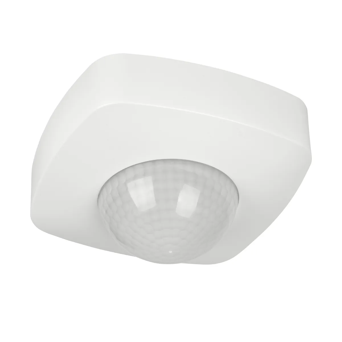 Senzor de mișcare tavan DDП-06 (prezență) 2000Вт, 10-1800с, 20м , 3+Лк, 180(сб.)+360(св.)гр, IP20, TDM