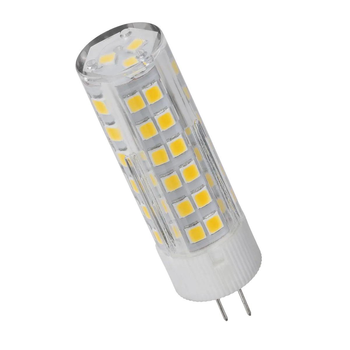 Лампа світлодіодна G4-5 Вт-AC/DC 12 В-3000 К, SMD, 16x57 мм TDM