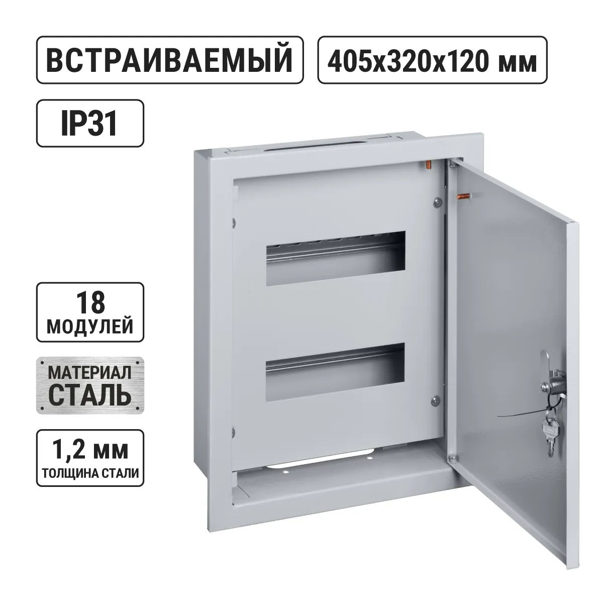 ЩРВ-18 (405х320х120) TDM