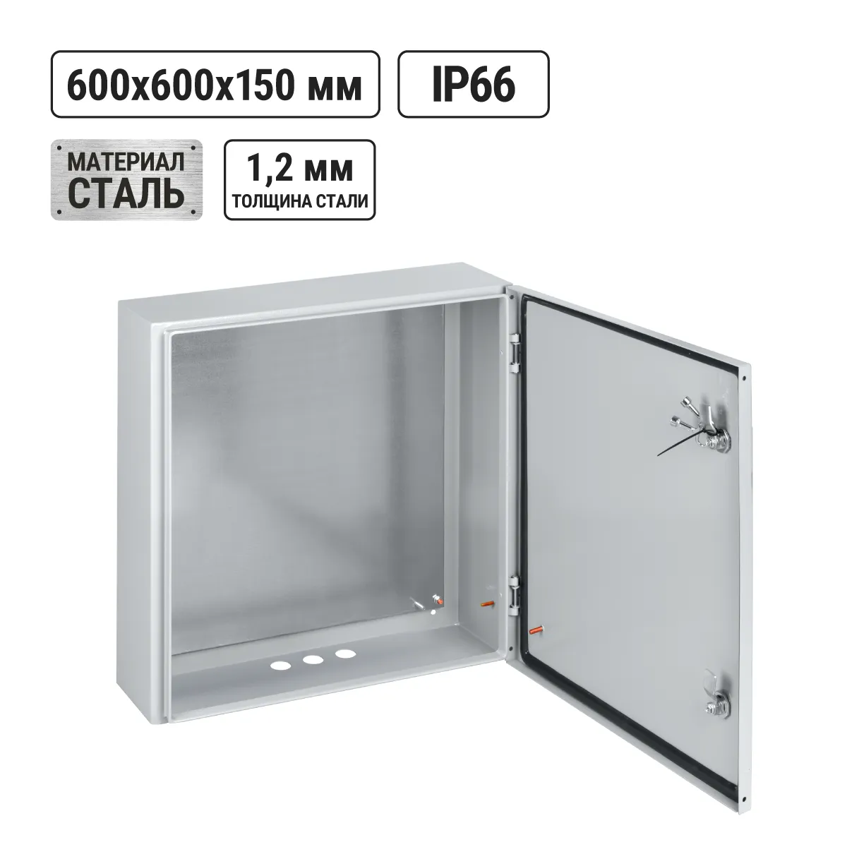 ЩМП-6.6.1-0 IP66 (600х600х150) TDM(SQ0905-0080)