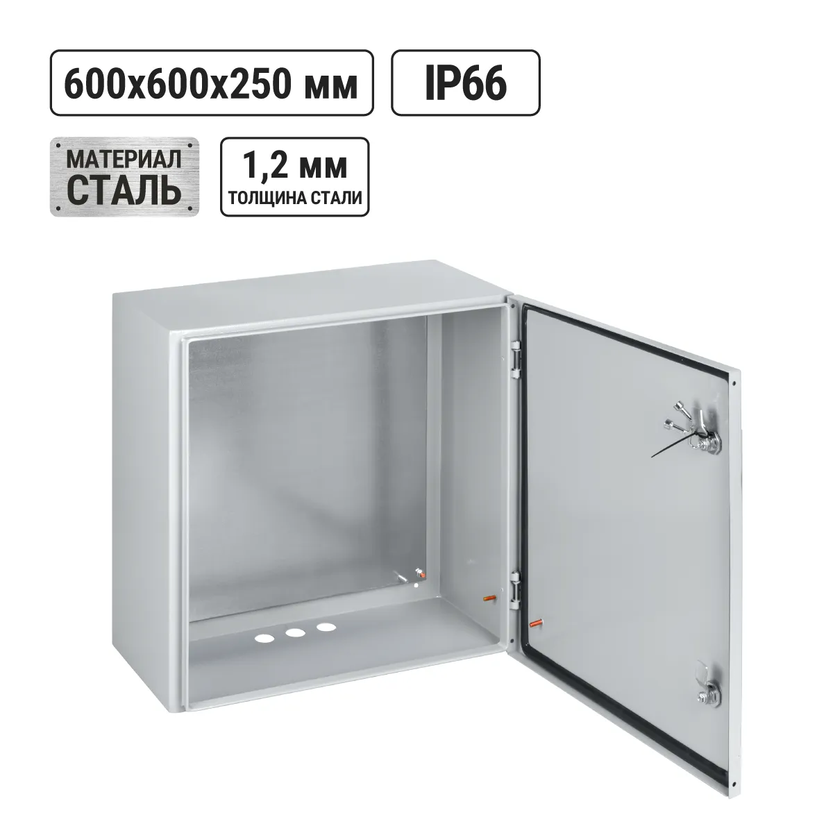 ЩМП-6.6.2-0 IP66 (600х600х250) TDM(SQ0905-0088)