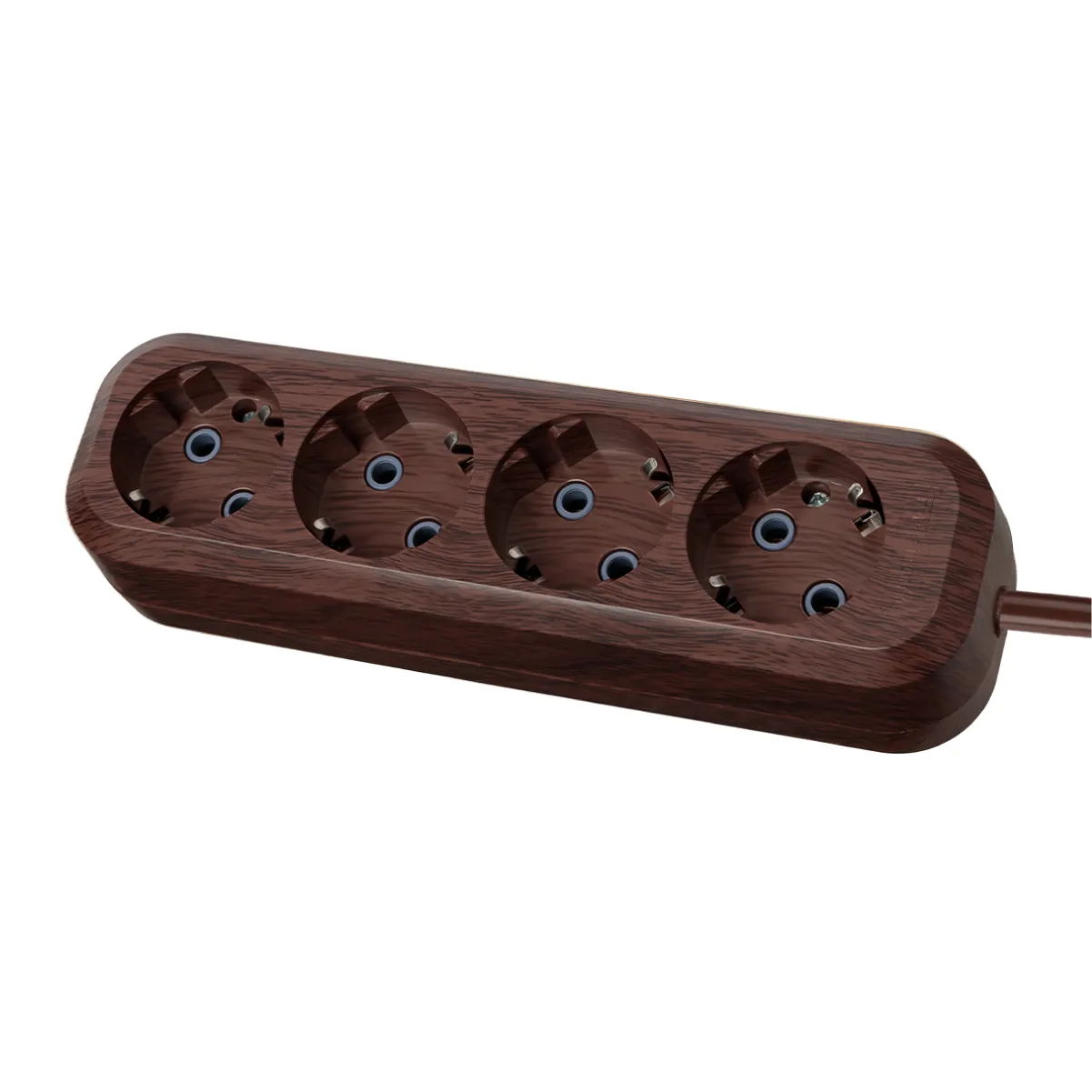 Prelungitor casnic У04 4 prize, 3 metri,2P+3, ПВС 3х1мм2 "Эко" (fag) 16А/250В TDM