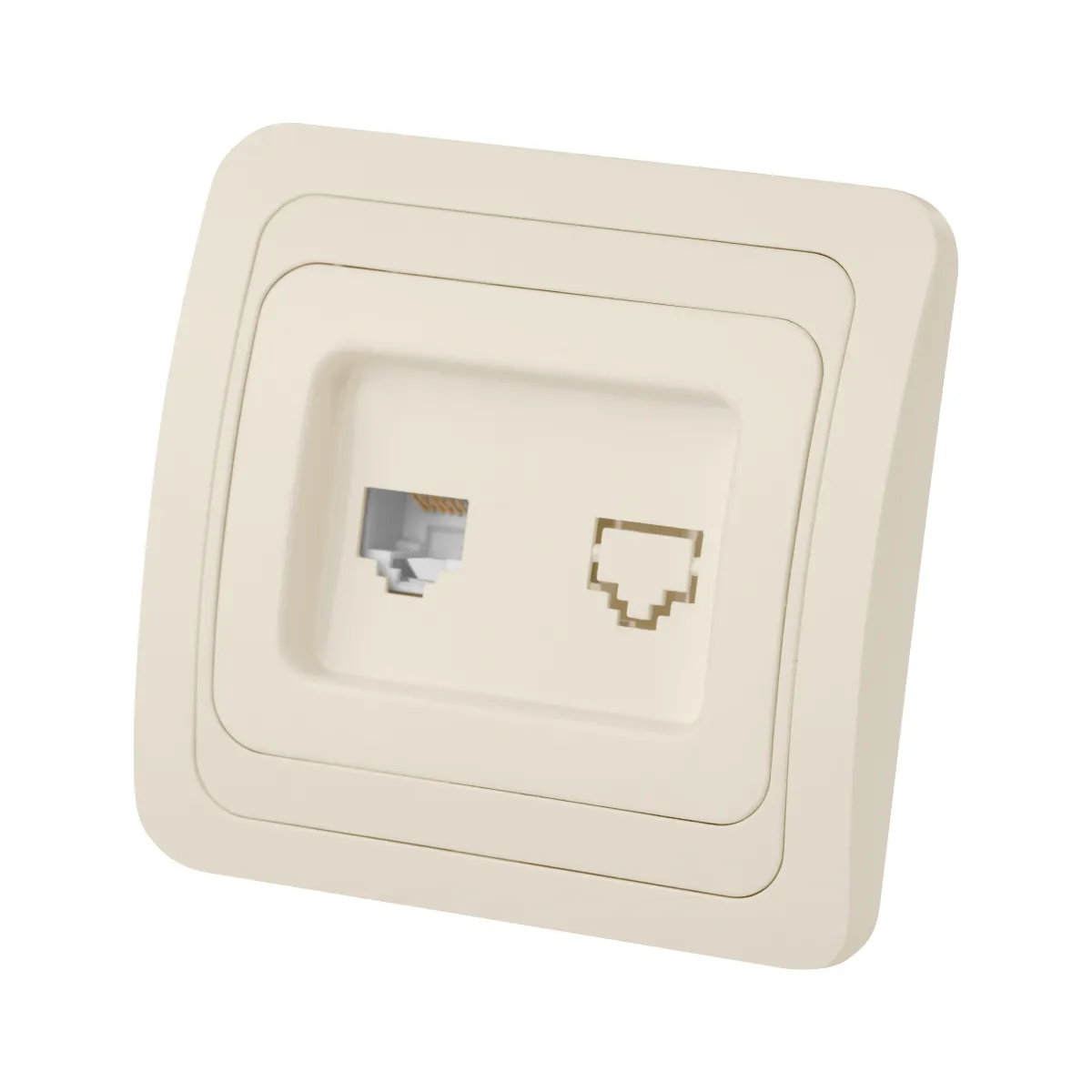 Розетка компьютерная RJ-45 сл. кость "Валдай" TDM(SQ1804-0113)