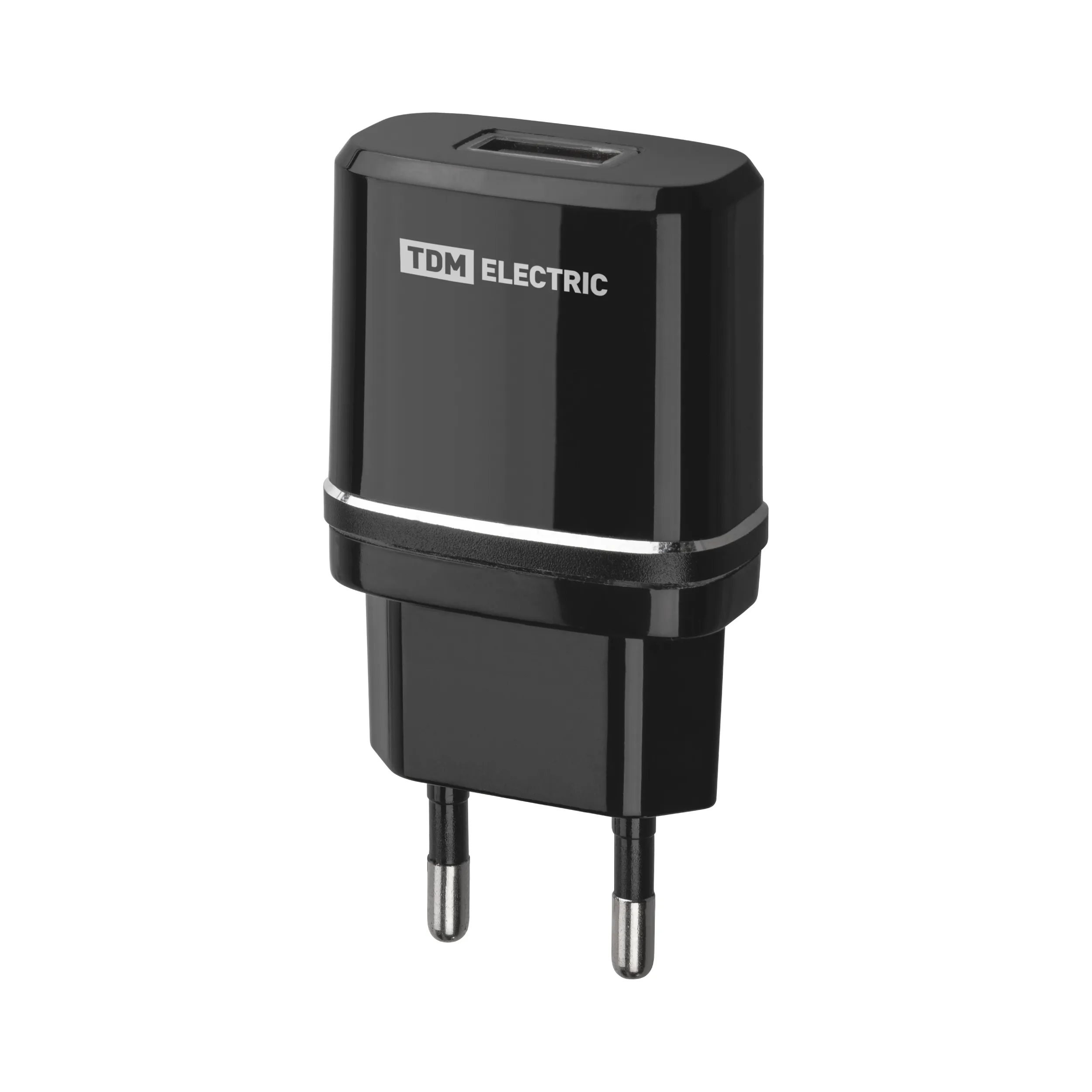 Сетевое зарядное устройство, СЗУ 3, 2,1 А, 1 USB, черный, TDM(SQ1810-0011)