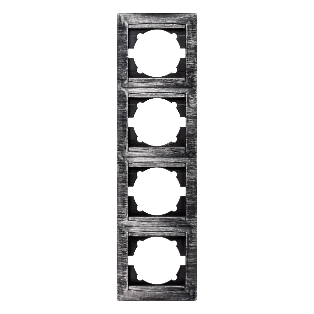Cadru cu 4 posturi vertical argint vechi "Lama" TDM