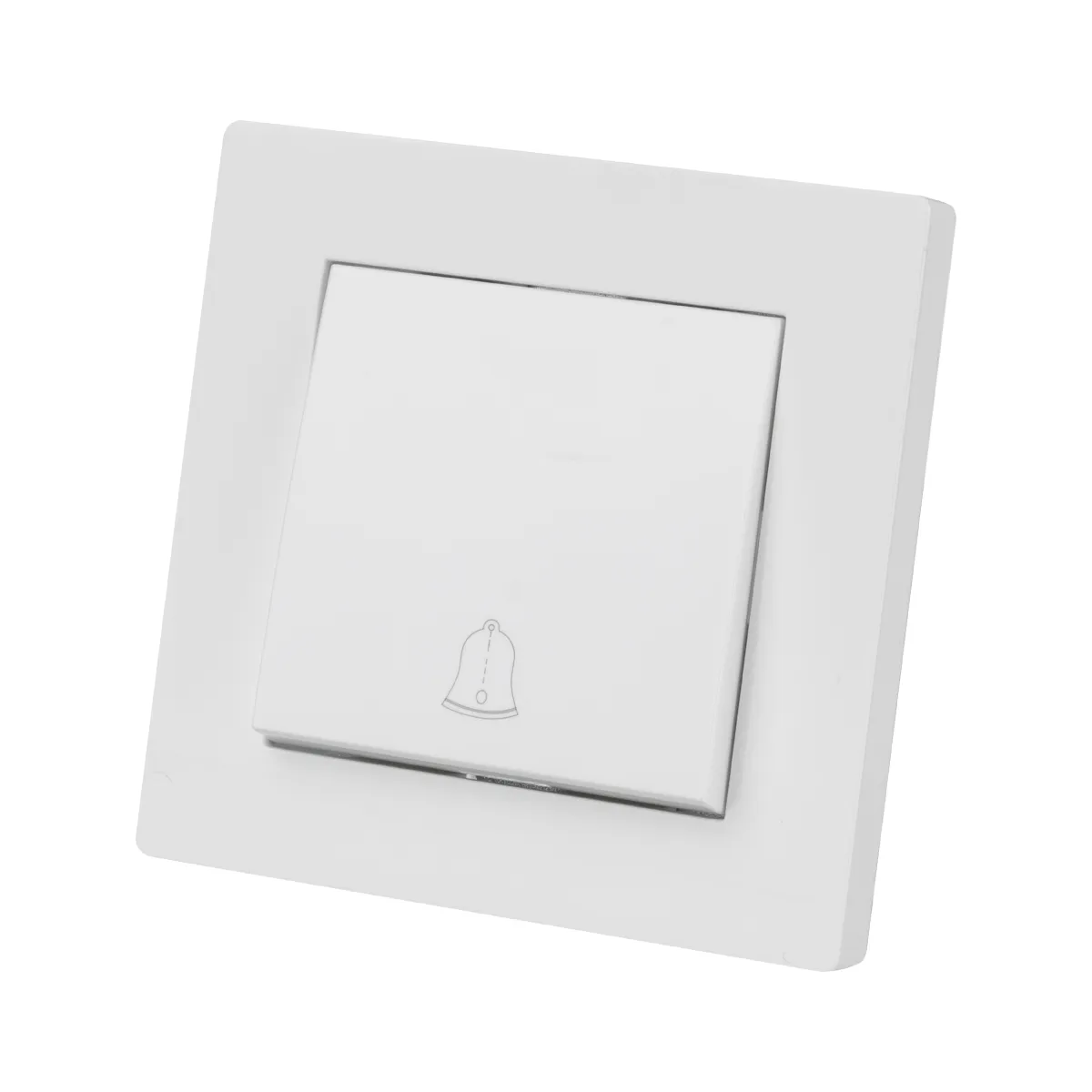Buton de sonerie 6A alb "Senez" TDM