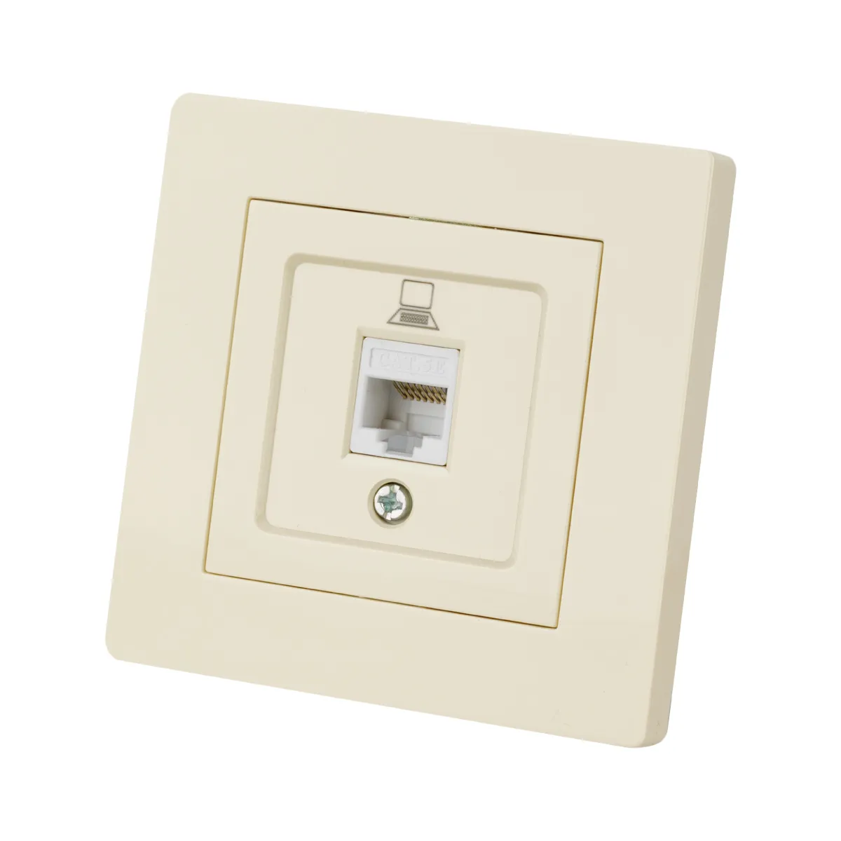 Розетка комп'ютерна RJ45 сл. кістка "Сенеж" TDM