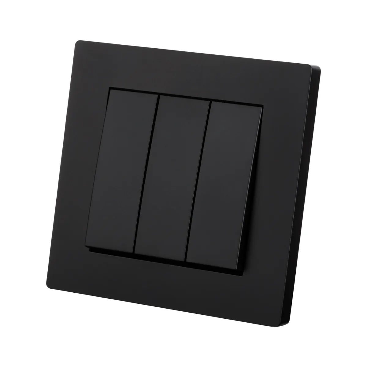 Comutator 3 grupuri 10A negru "Senez" TDM