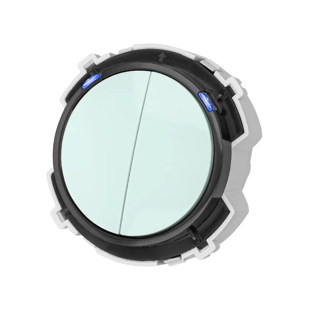 Comutator 2-cl. 16A 250V mecanism cu buton fistic, "Байкал" TDM