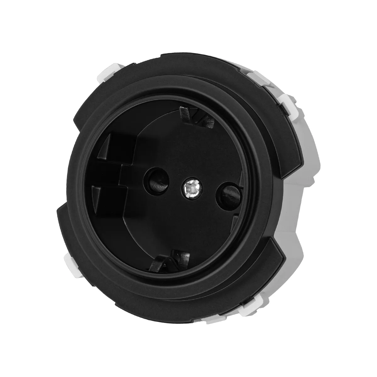 Priză 2P+Z 16A 250V cu protecție șt. agat, "Baikal" TDM