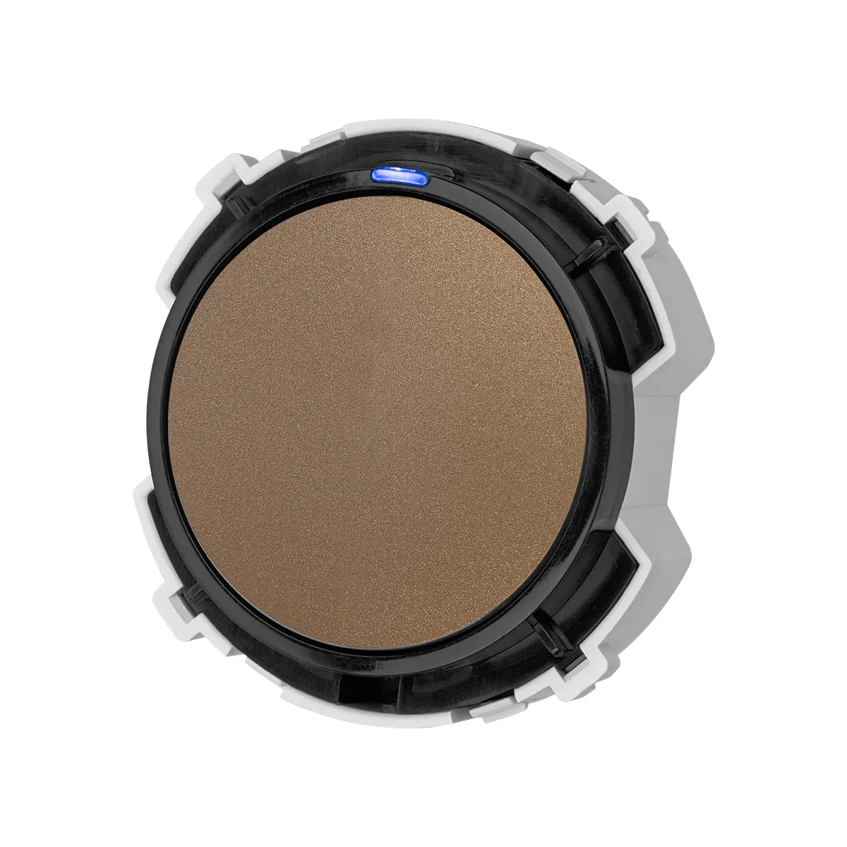 Comutator 1-cl. 16A 250V mecanism buton bronz, "Bajkal" TDM