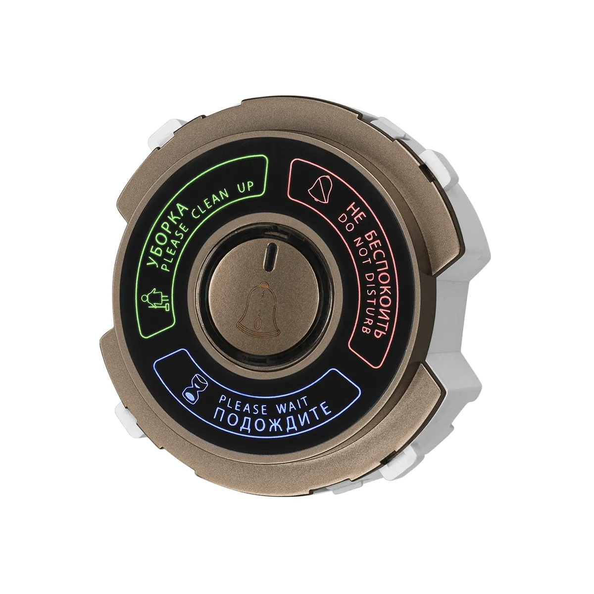 Panou "Nu deranja"/"Curățenie" 16A 250V bronz, "Baikal" TDM
