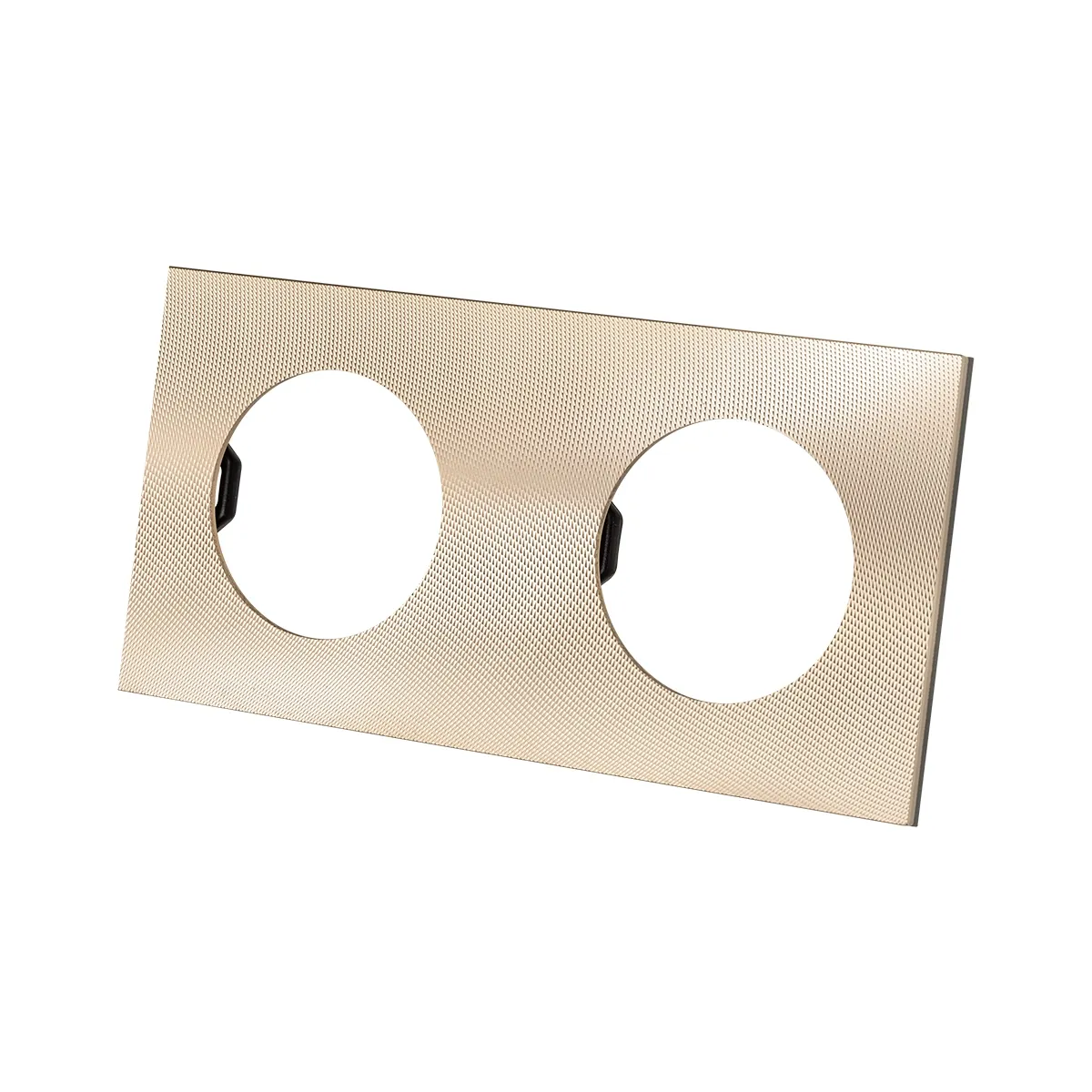 Cadru dublu champan, aluminiu, texturat, "Байкал" TDM