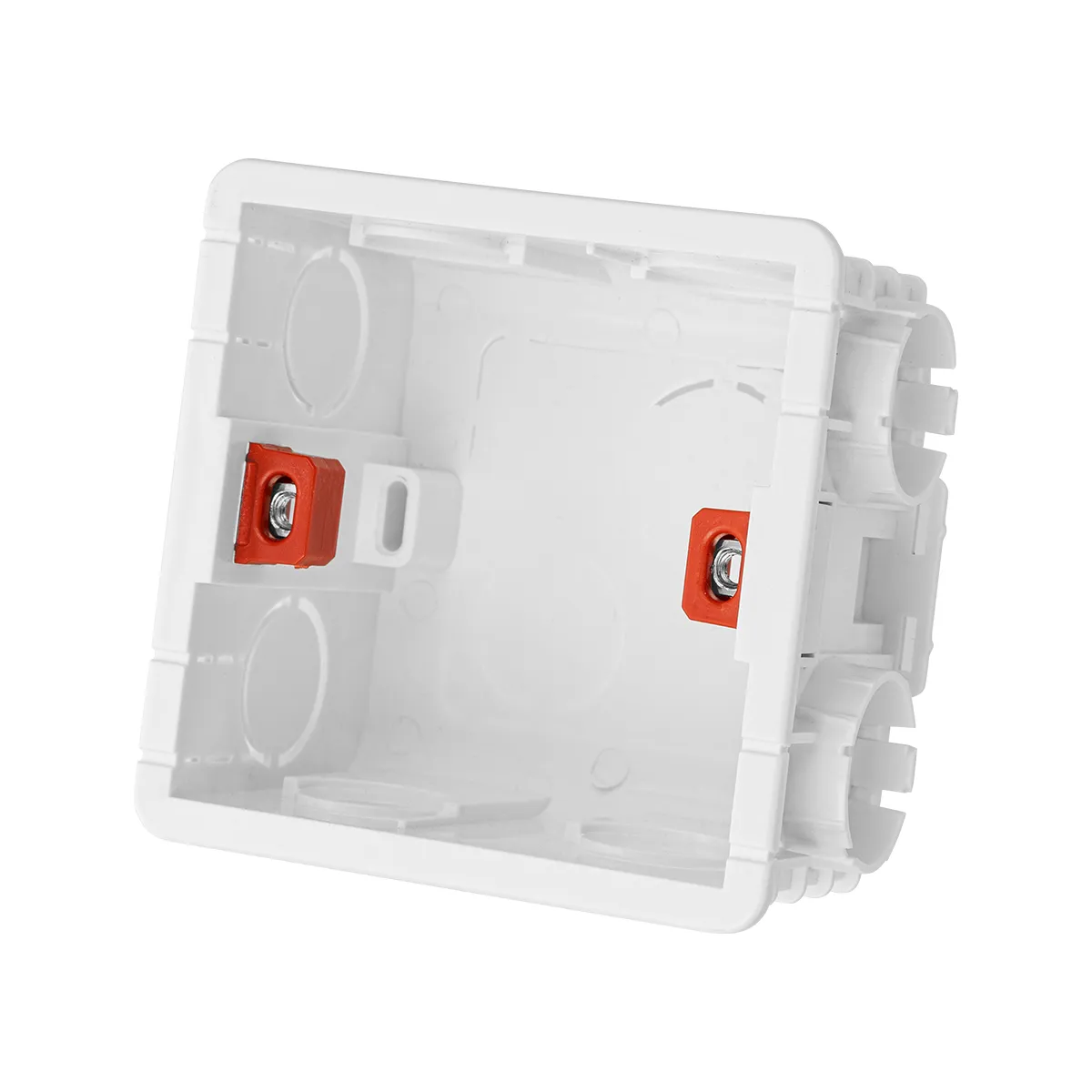 Установочна коробка СП 86х86х50, IP20, інд. штрихкод, TDM.