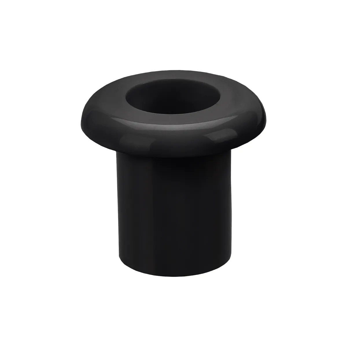 Izolator trecere plastic negru (10 buc) TDM